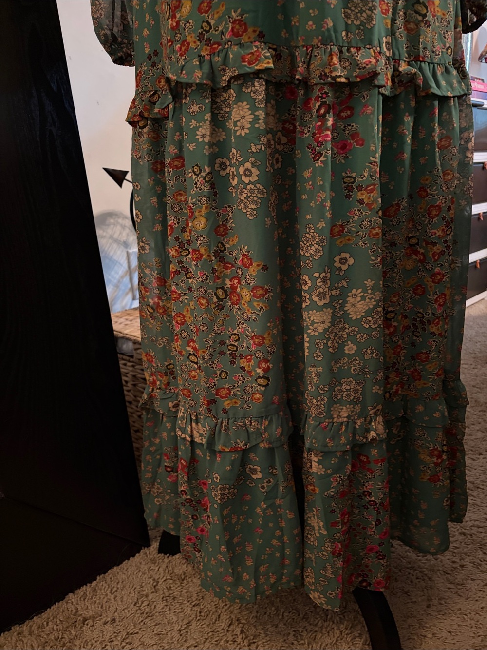 Baltic Born Bowman Green Floral Maxi Dress - Picture 7 of 10